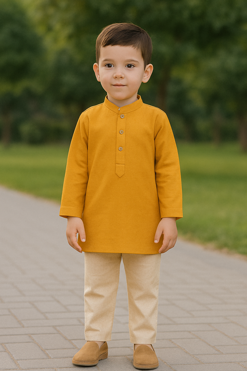Stylish Ethnic Kids Kurta Pajama Set for Boys – Festive & Traditional Wear